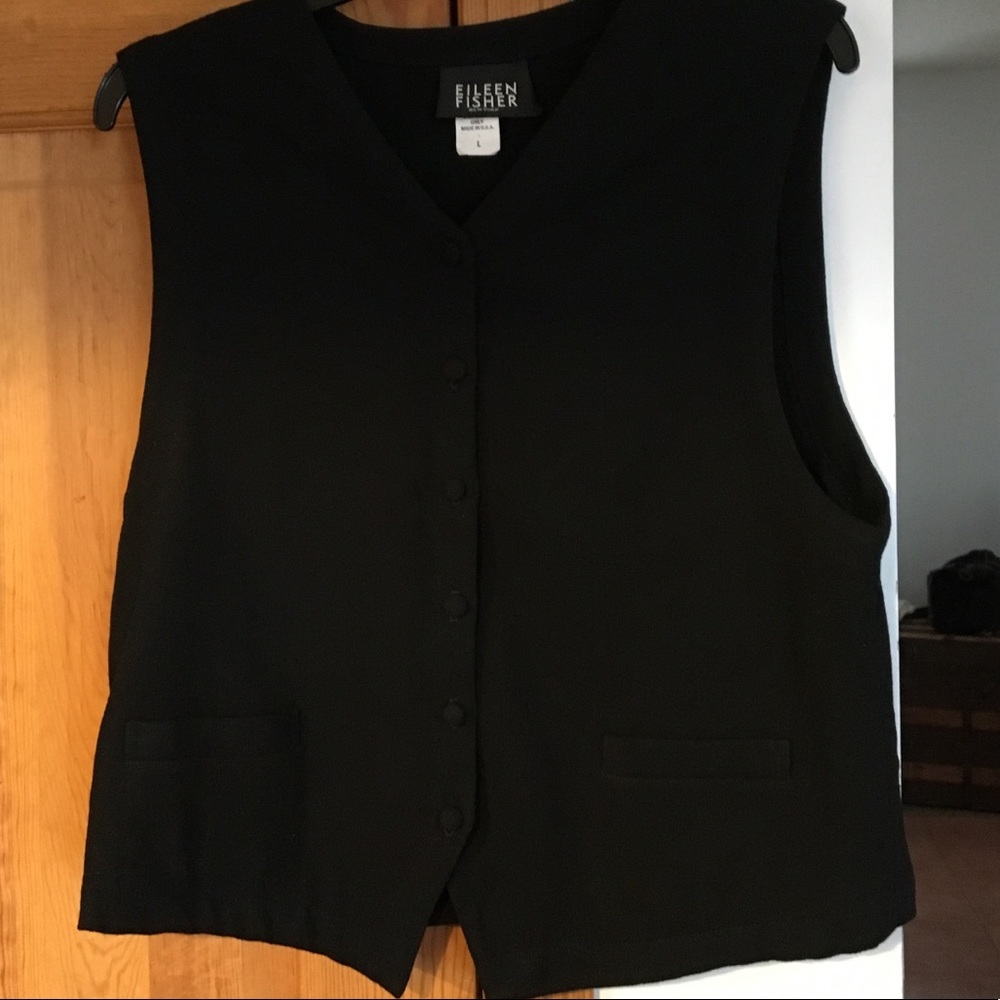 EILEEN FISHER Vest Women’s Large